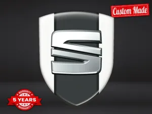 Seat Pegatinas Logo Personalizadas Resistentes Edición Limitada